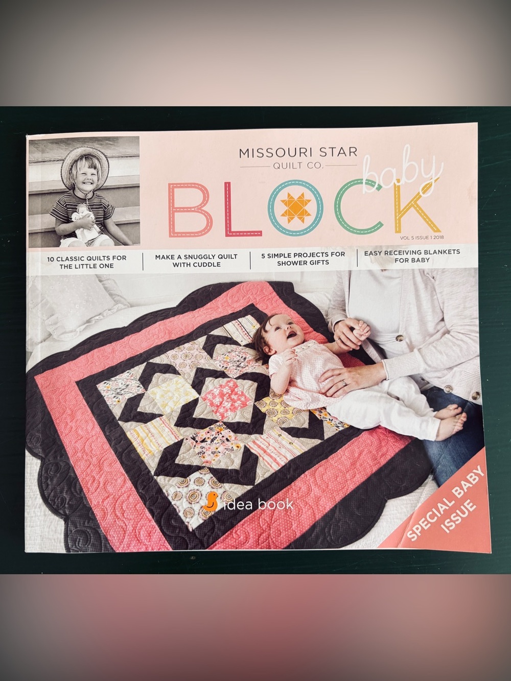 Missouri Star Quilt Co. BLOCK baby idea book Special Baby Issue 2018